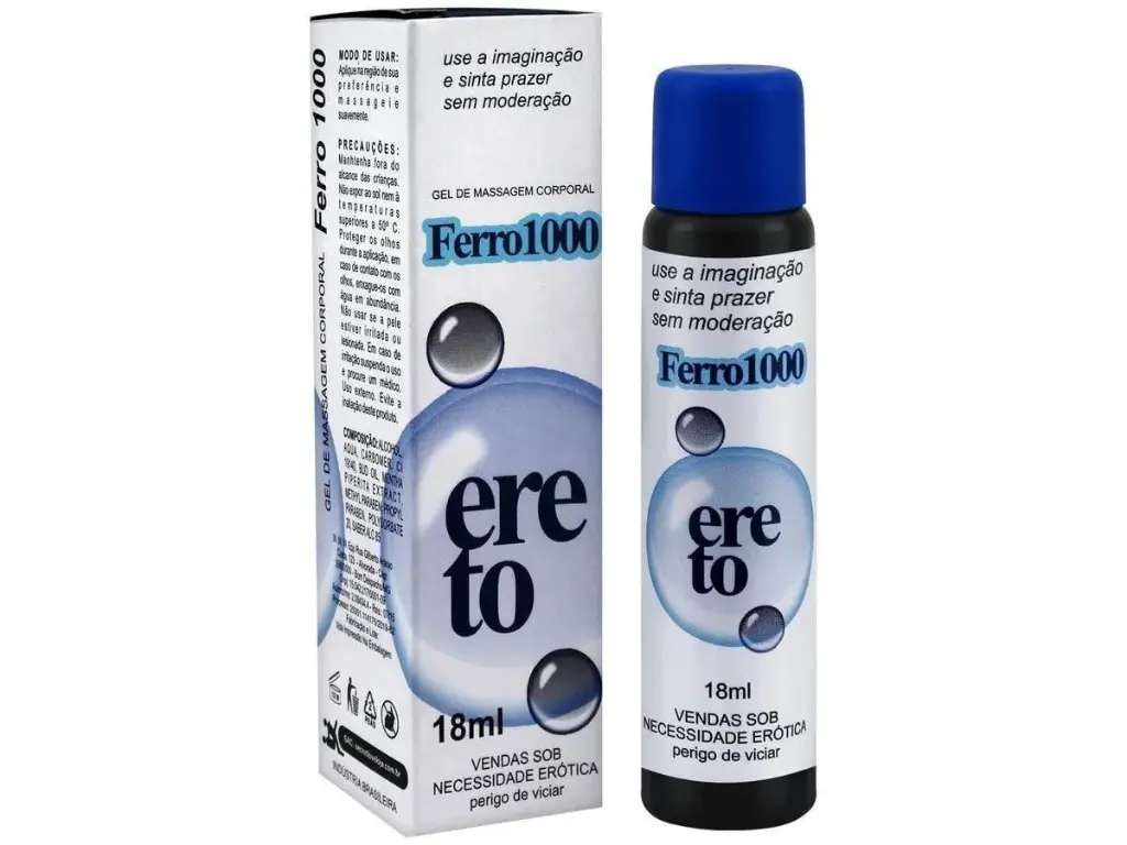 [SL-1394] Ferro 1000 – gel masculino prolongador de la erección