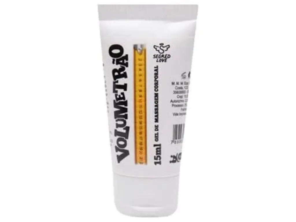 Volumetrão – gel vasodilatador con aumento