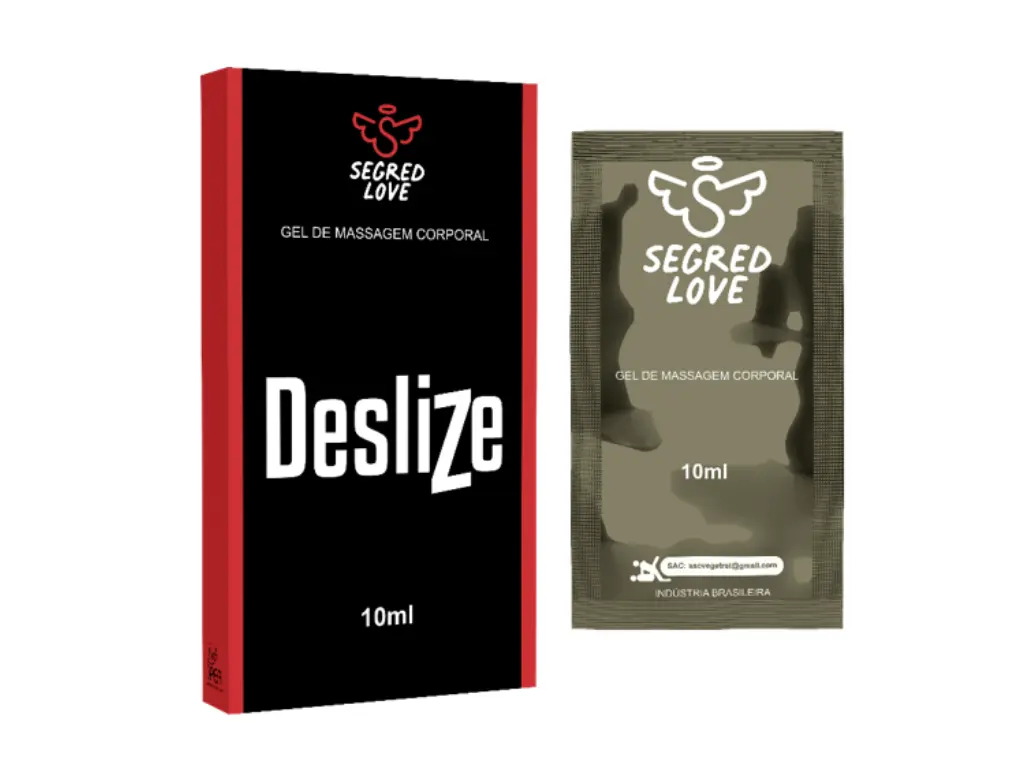 [SL-2436] Deslize – sachet lubricante íntimo a base de agua sabor tutti frutti