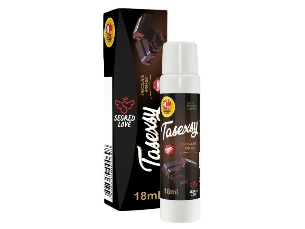 [SL-1850] TasySexy Gel Saborizado Chocolate Amargo Efecto Calor