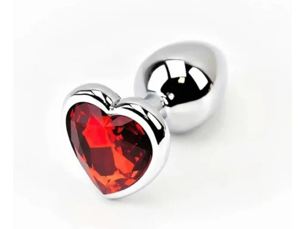 Plug M Anal Dilatador con Joya Corazon