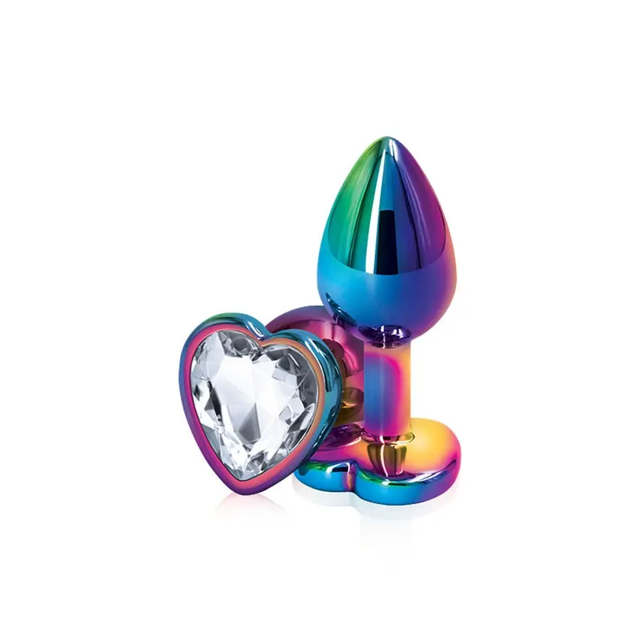 [NY-JS-010-S] Plug Tornasolado S Corazon