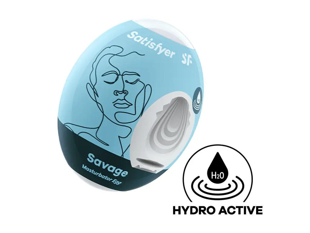 [4049369043415] Huevo Masturbador Savage - Satisfyer