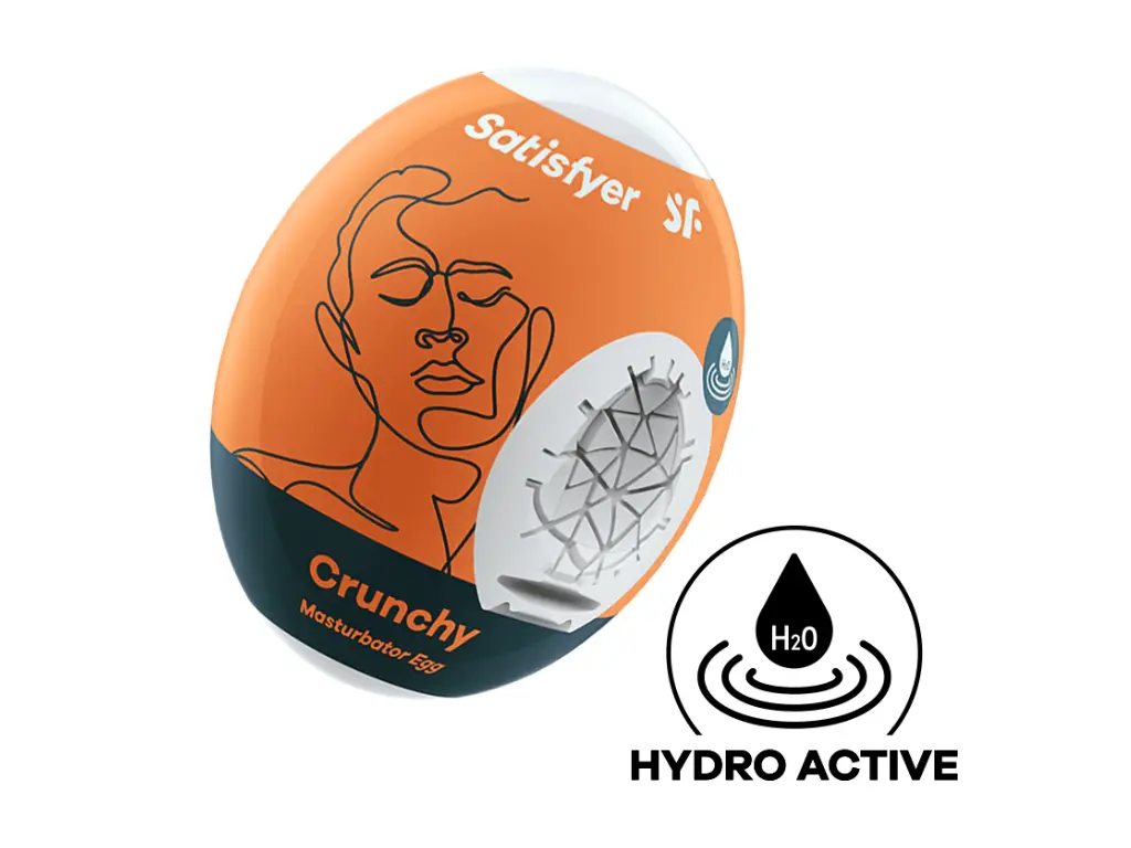 [4049369043408] Huevo Masturbador Crunchy - Satisfyer