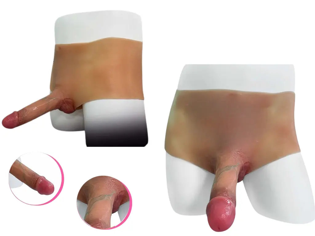 Short Strap On Dildo Realista