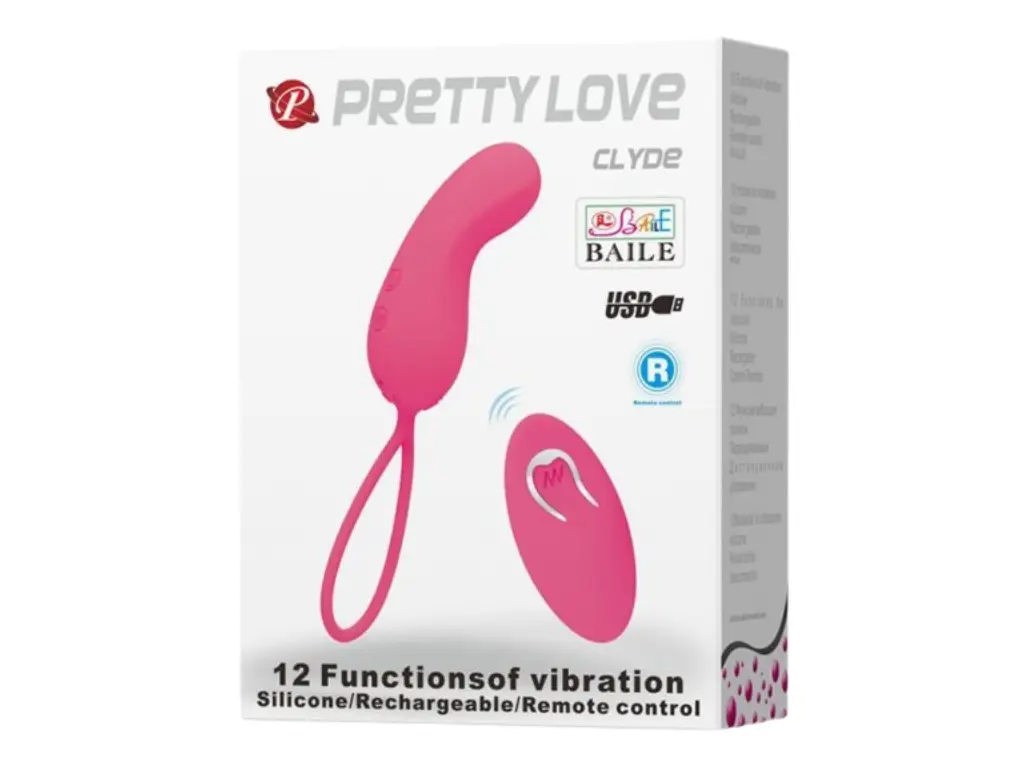 [BI-014236-1] Huevo Vibrador Clide Contro Remoto
