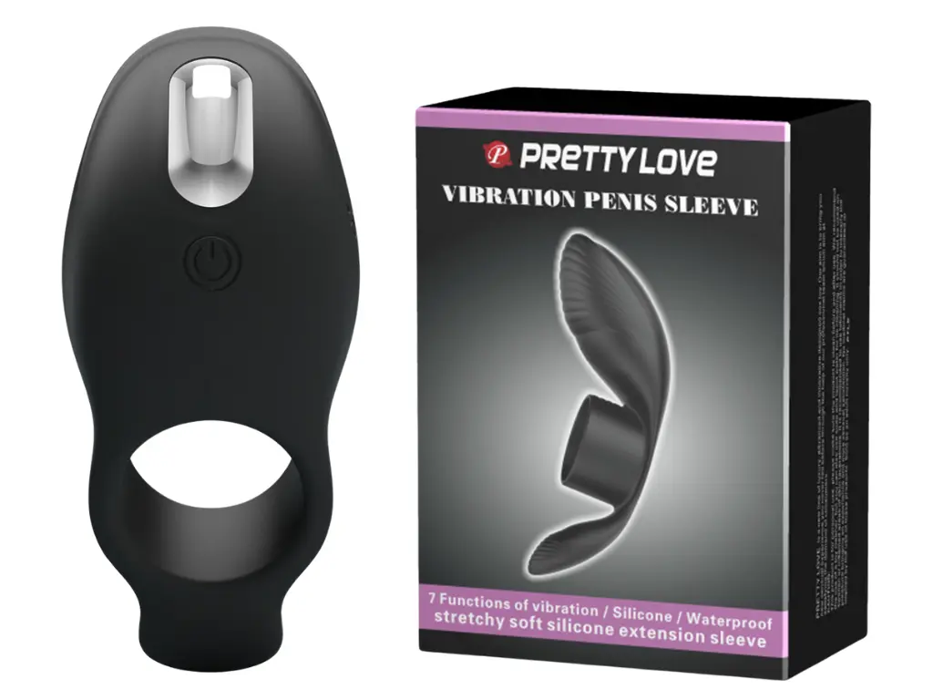 [BI-210198] Anillo Vibrador Penis Sleeve USB