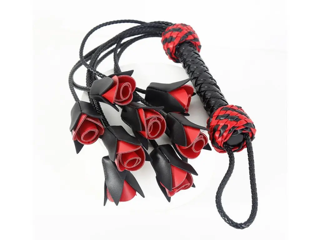 Latigo Mango Rigido Rosas