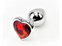 Plug L Anal Dilatador con Joya Corazon