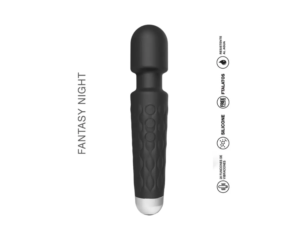 [ST-210029-BLACK] Masajeador - Wand Fantasy Night