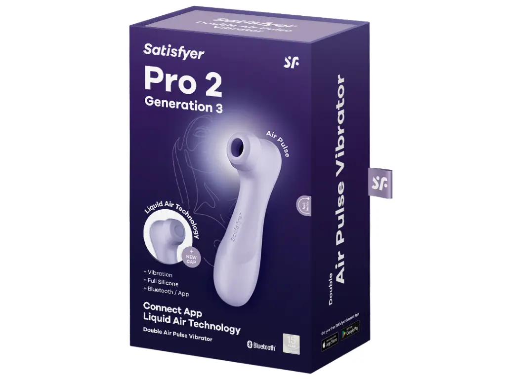 Succionador y Pulsaciones - Satisfyer Pro 2 Generation 3 Lila con APP