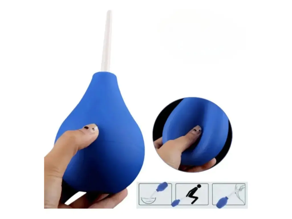 Ducha Anal Mediana Negra 160ml