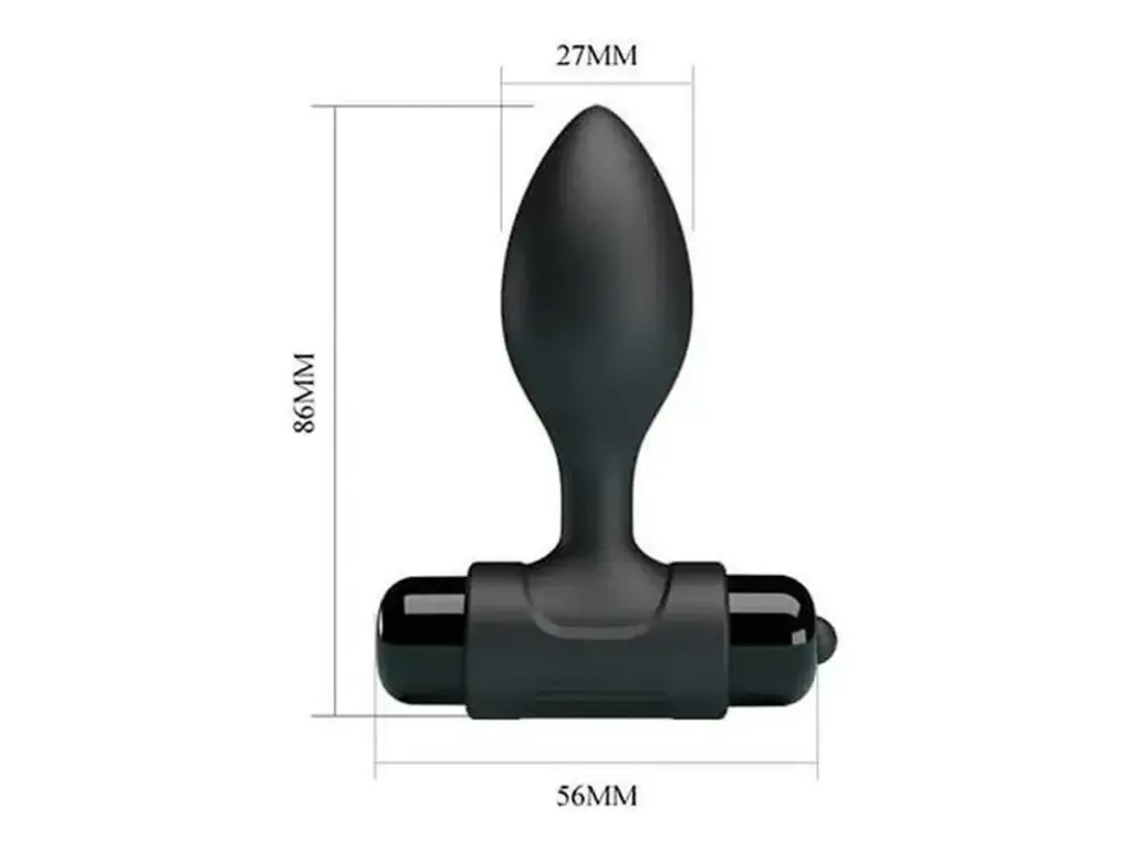 Plug con Bala Vibradora - S