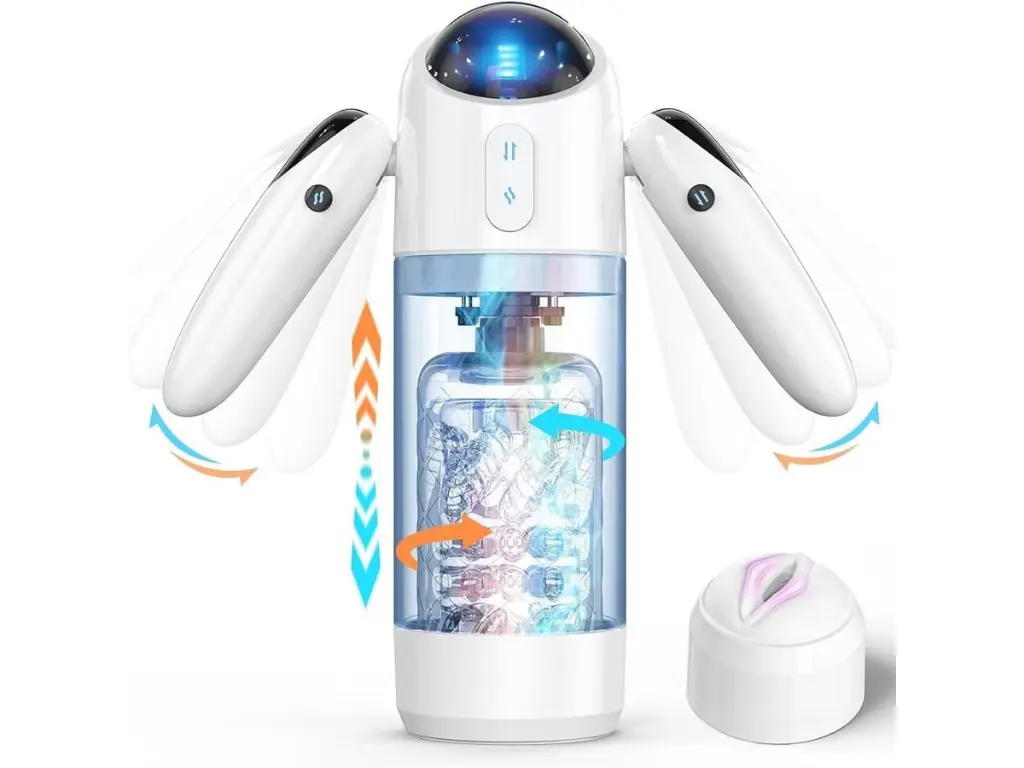 [AS-GM-FJ044] Masturbador Robotico con Movimiento y Vibracion