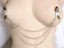 Pinzas para Pezones con Cadena Triple