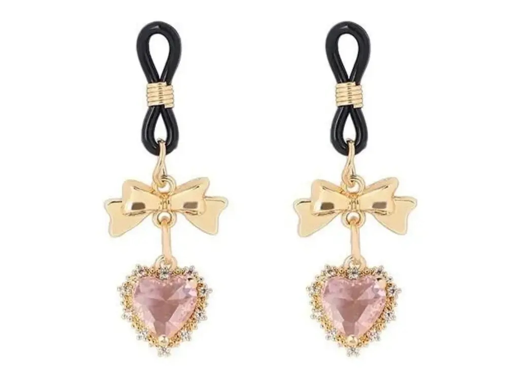 Lazo Para Pezones con Joyeria Dorada