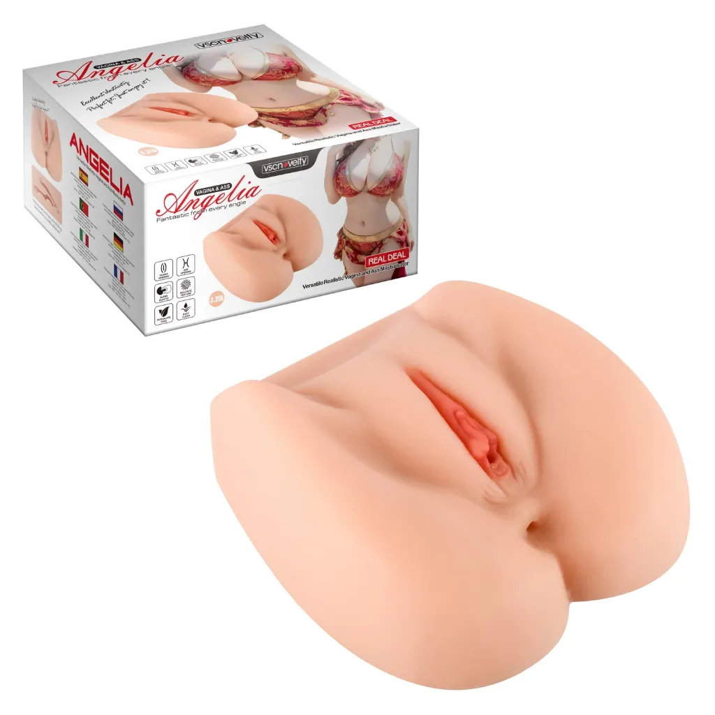 [VN-352020] Masturbador realista de vagina y ano - Angelia