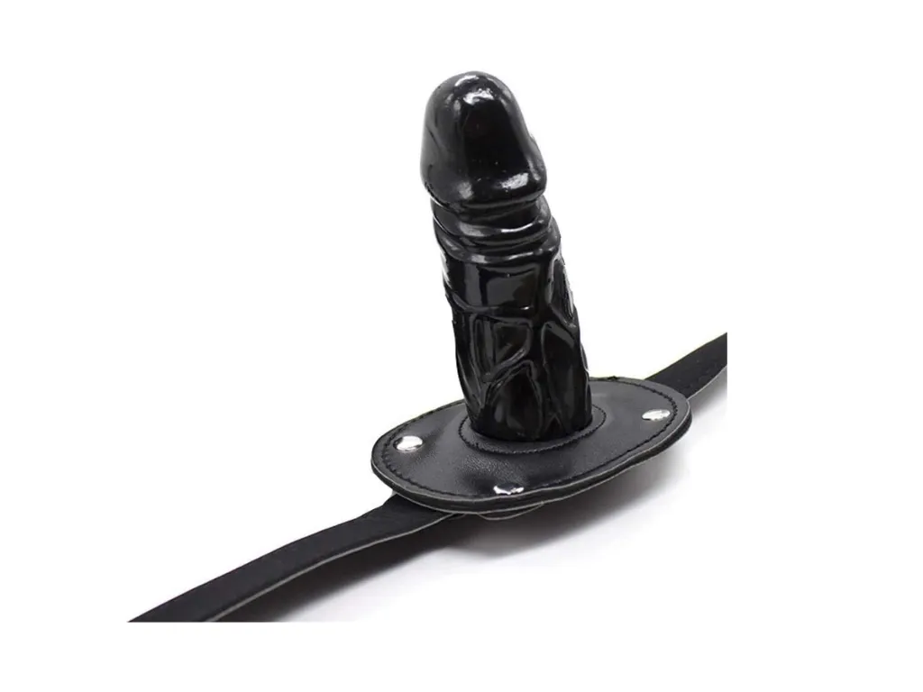 [AS-KS-053] Mordaza con Dildo 5cm (ROSA)