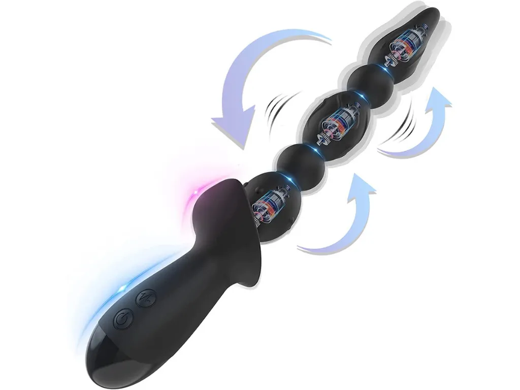 Vara Anal con Vibracion