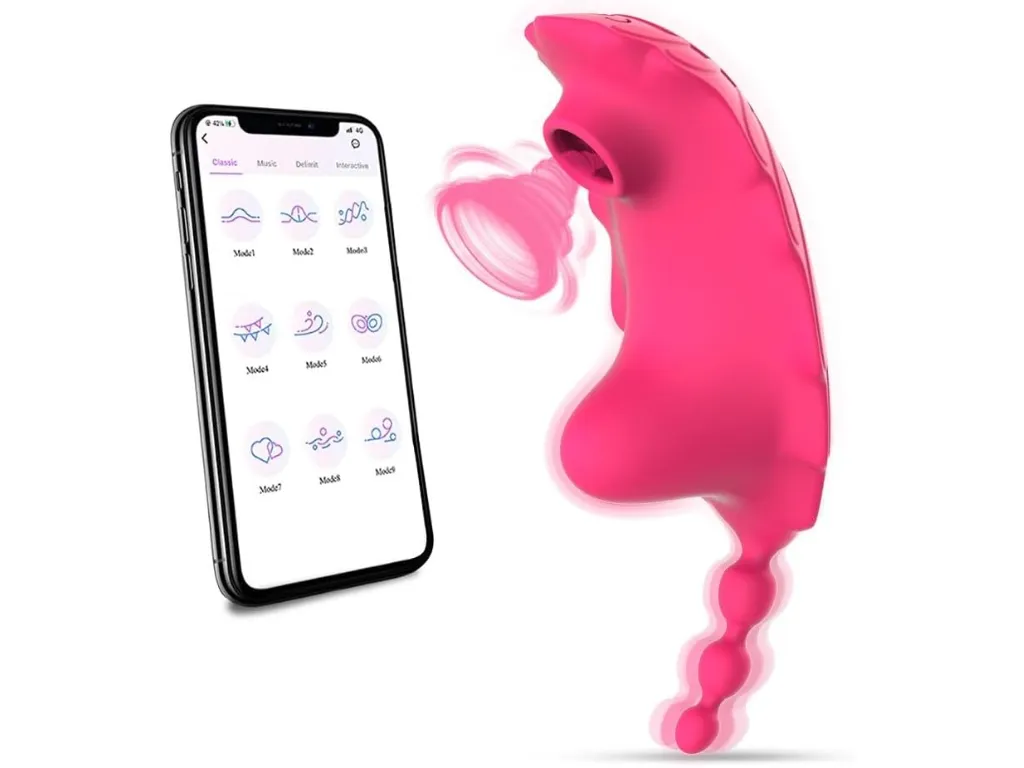 [AS-GM-CD010] Vibrador de Panty con Succionador y Control por APP