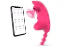 Vibrador de Panty con Succionador y Control por APP