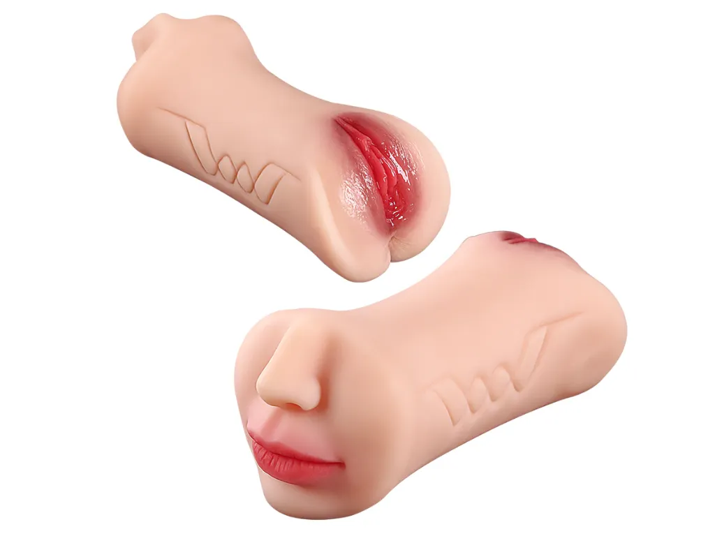 [AS-BF00933] Masturbador 3 en 1 Boca, Ano y Vagina