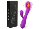 Vibrador Rabbit 3 en 1 con Temperatura