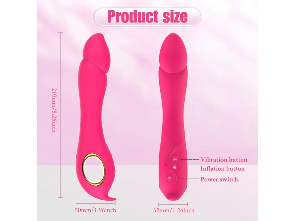 [AS-GM-ZDB095] Vibrador Inflable Punto G