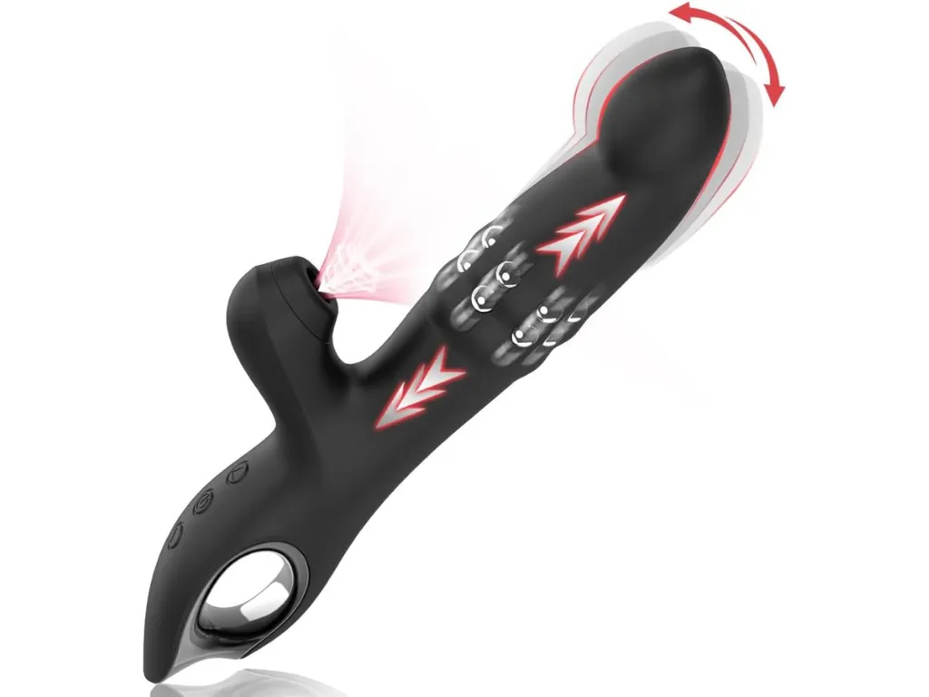 [AS-GM-ZDB120] Pery Vibrador Con Succionador e Impulso