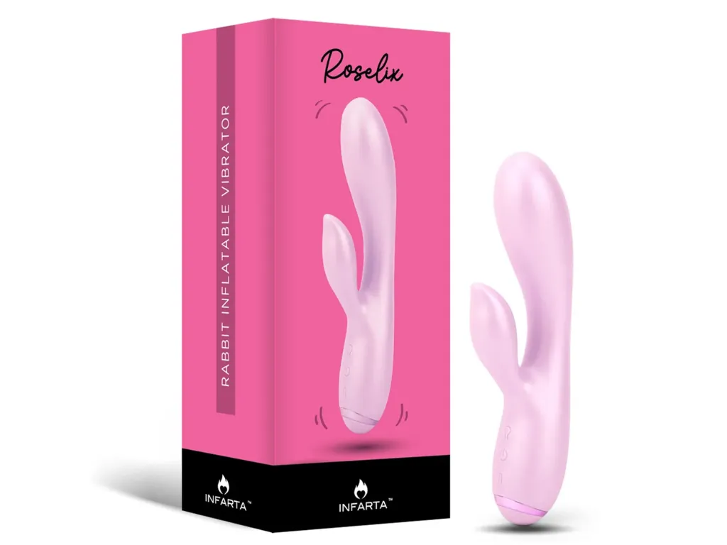 Rabbit Vibrator Roselix Inflable