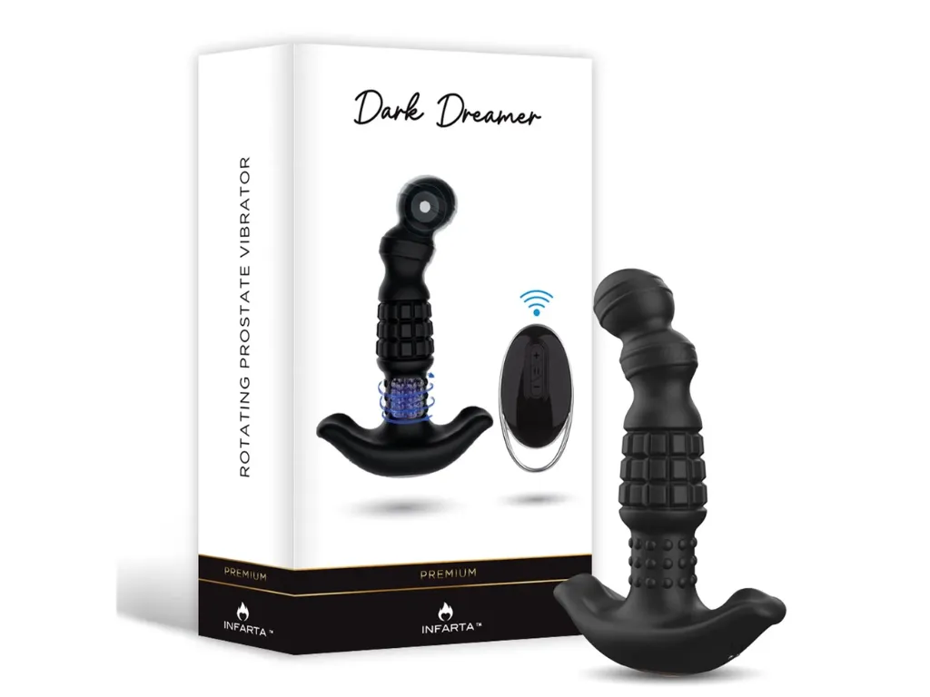 [FT-752285] Dark Dreamer - Vibrador Prostatico con Control y Movimiento