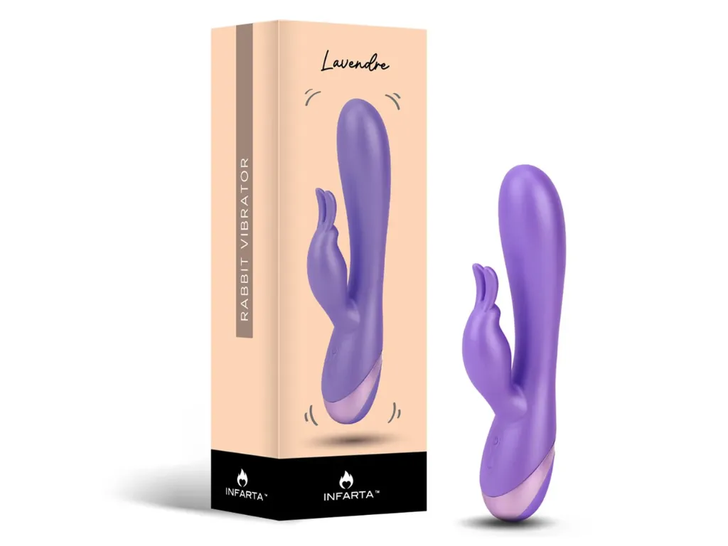 [FT-771619] Lavendre - Vibrador Rabbit