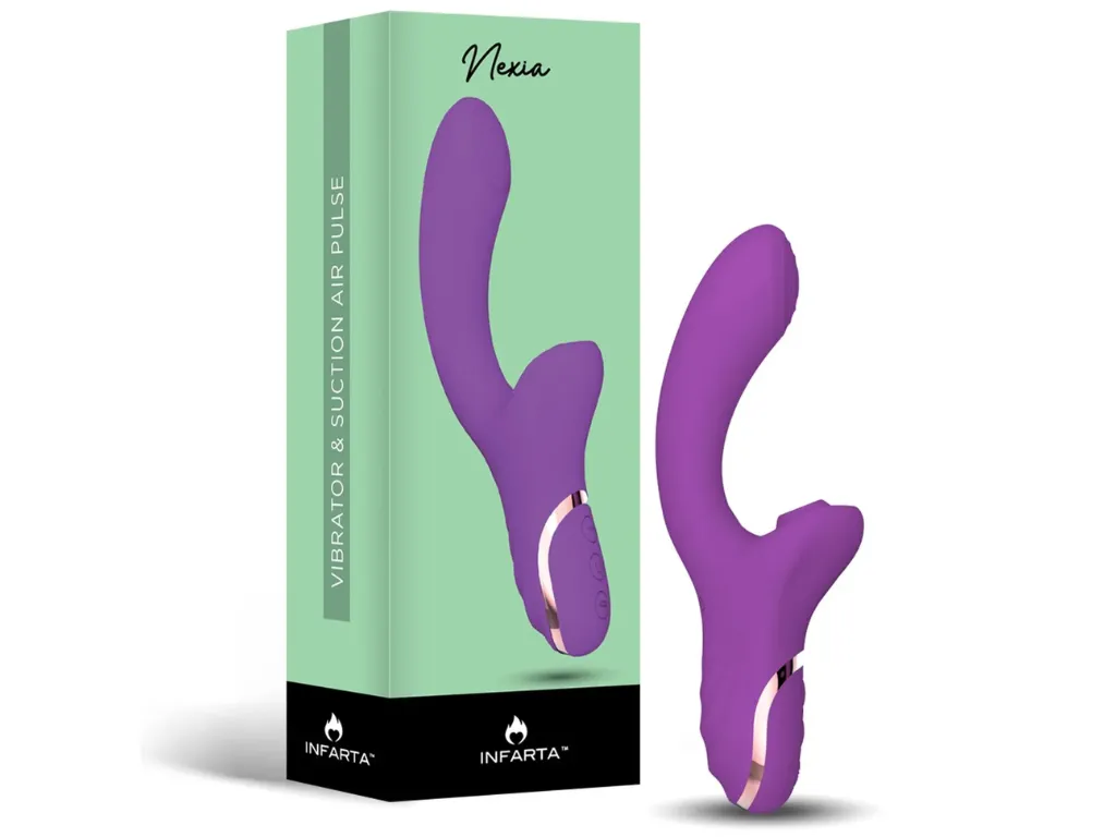 Nexia - Vibrador con Succionador