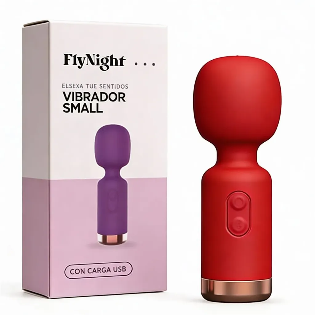 [FN-T0610] Vibrador Small Rojo