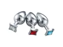 Plug Anal de Aluminio Joya Diamante - S
