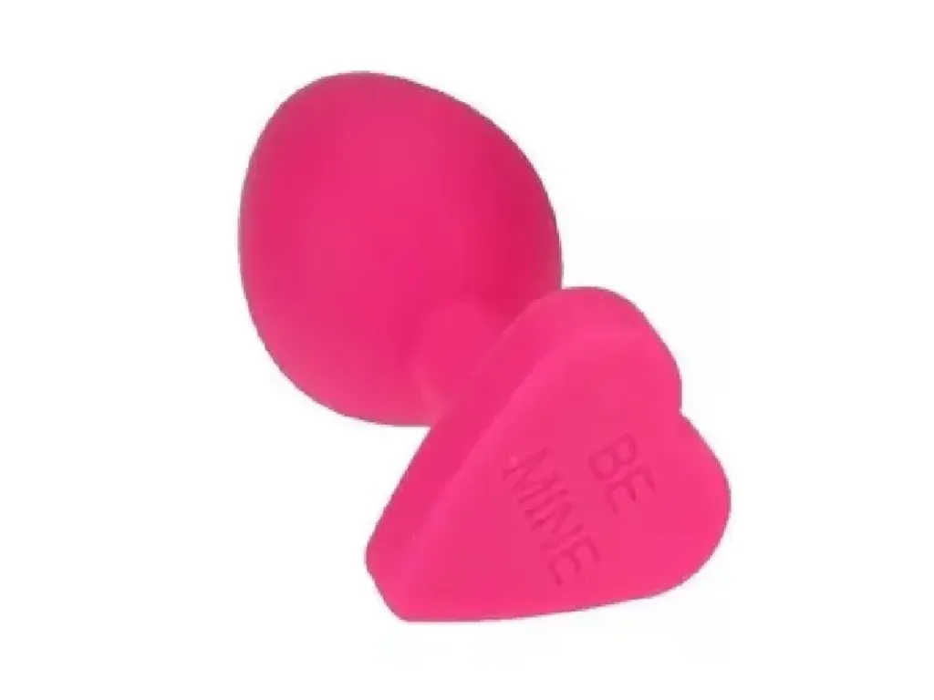 [LS-GJ-11] Plug Siliconado Rosa "Be Mine" - M