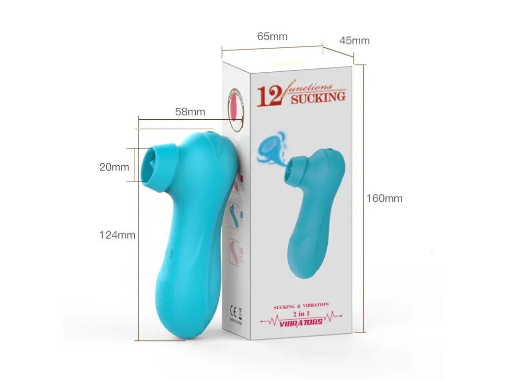 Succionador y Vibrador de Clitoris Mini