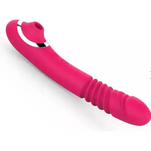 Vibrador Succionador Clítoris Retráctil Usb Recargable