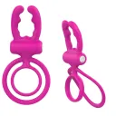 Anillo Vibrador Doble a Pilas