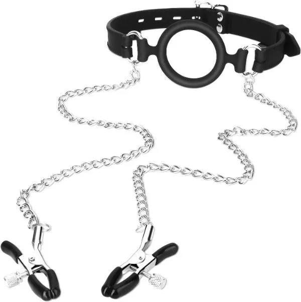 Mordaza con Pinzas para Pezones