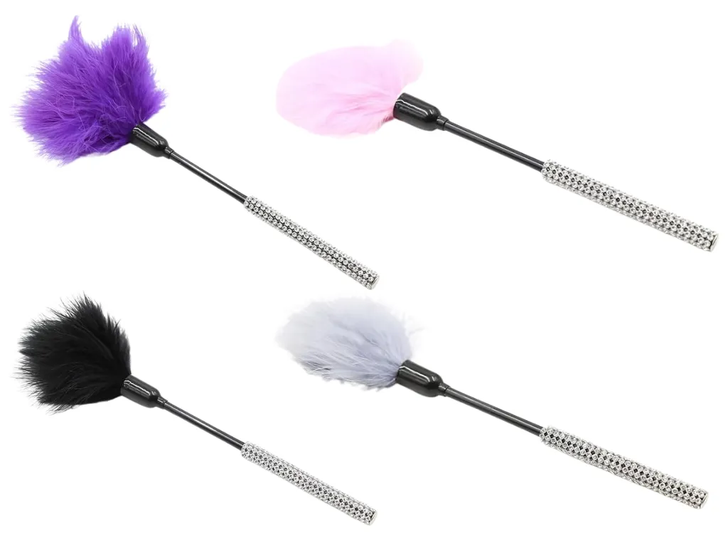 Pluma con Vara Texturada de 27cm