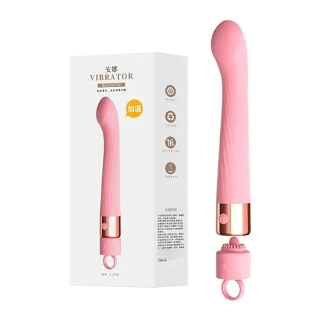 Vibrador Punto G 2 en 1 Temperatura