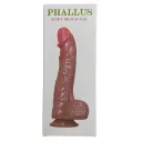 Dildo Realista Soft Silica Gel