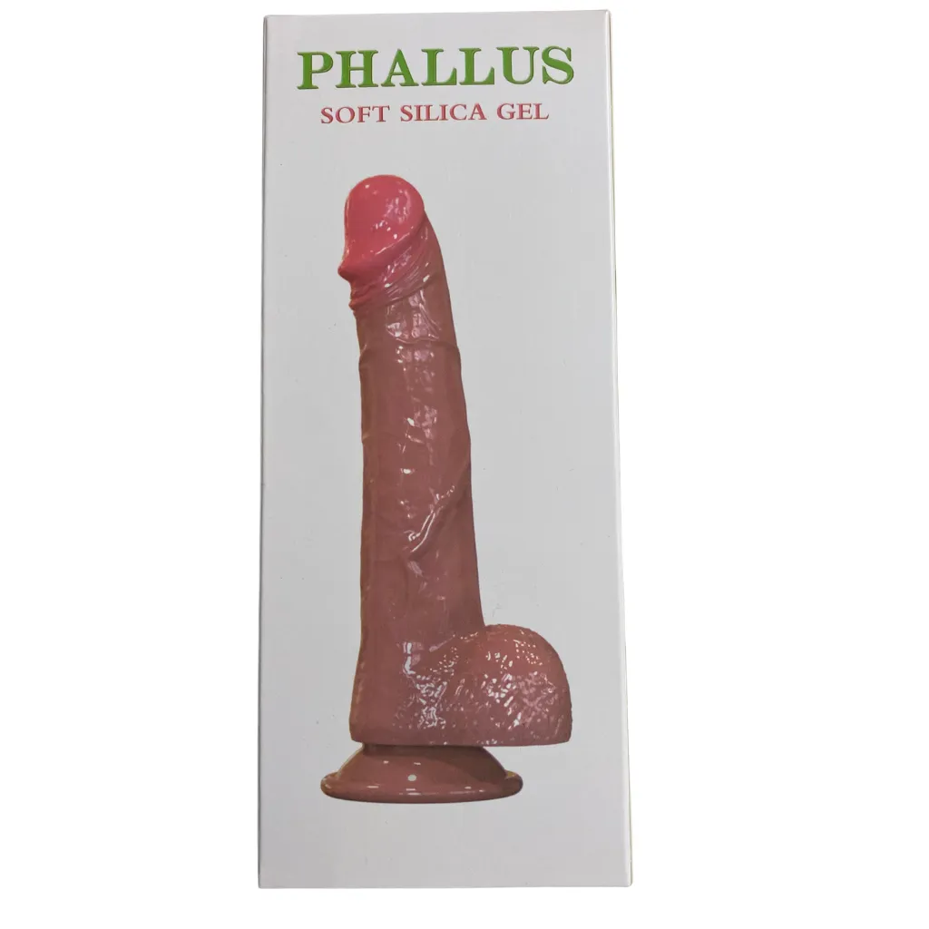 [MY-2802] Dildo Realista Soft Silica Gel 15cm