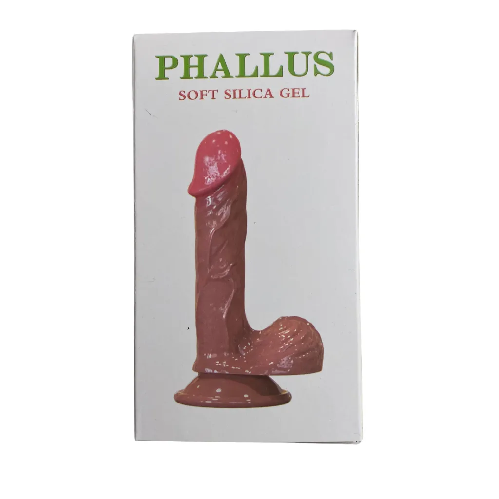[MY-2804] Dildo Realista Soft Silica Gel 10.5cm