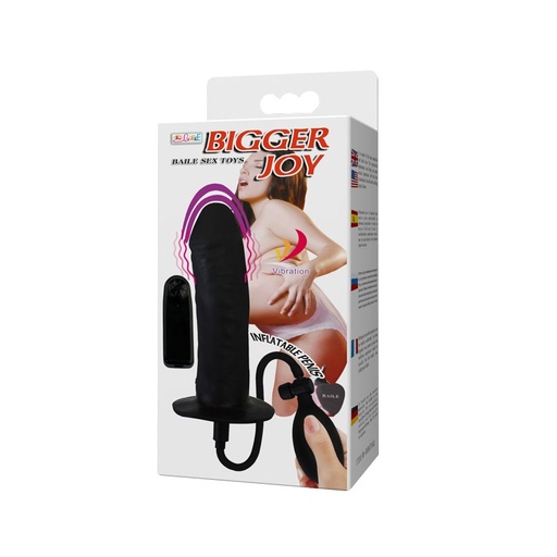 [BW-008078AQ] Bigger Joy - Inflatable Penis con vibro