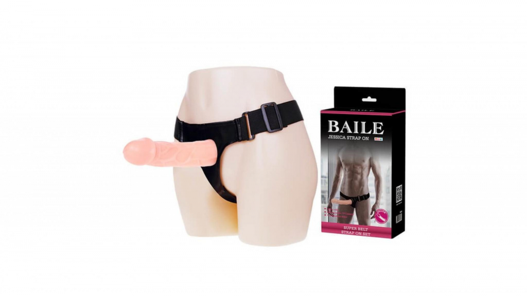 JESSICA STRAP ON - Con Dildo Hueco 15,5cm J-32-33
