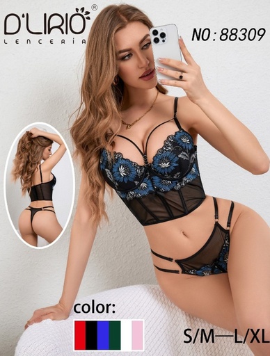 Conjunto Flor Less y Corset