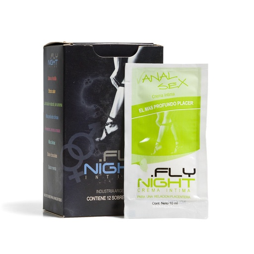 [FN-C1015] Anal Sex Sachet 10 ml. Fly Night - Lubricante Anal