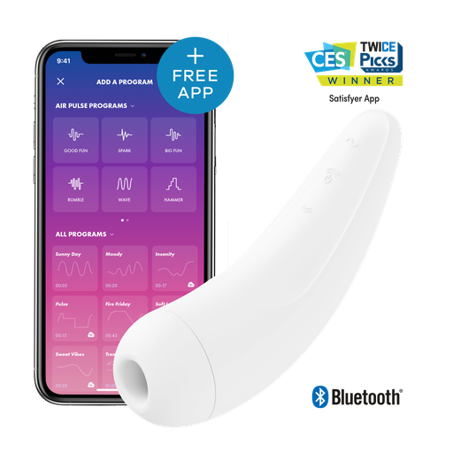 [J2018-U81-2] Satisfyer Curvy 2 + White
